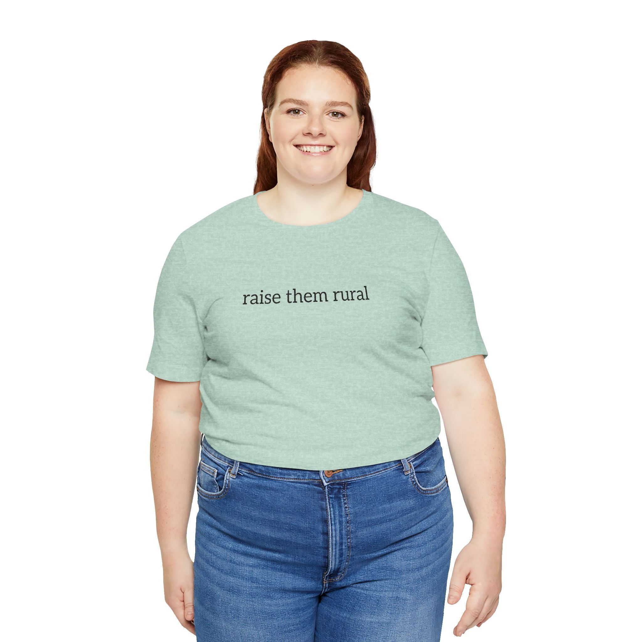 Raise Them Rural Tee — Rustic Farm Life Cotton Shirt