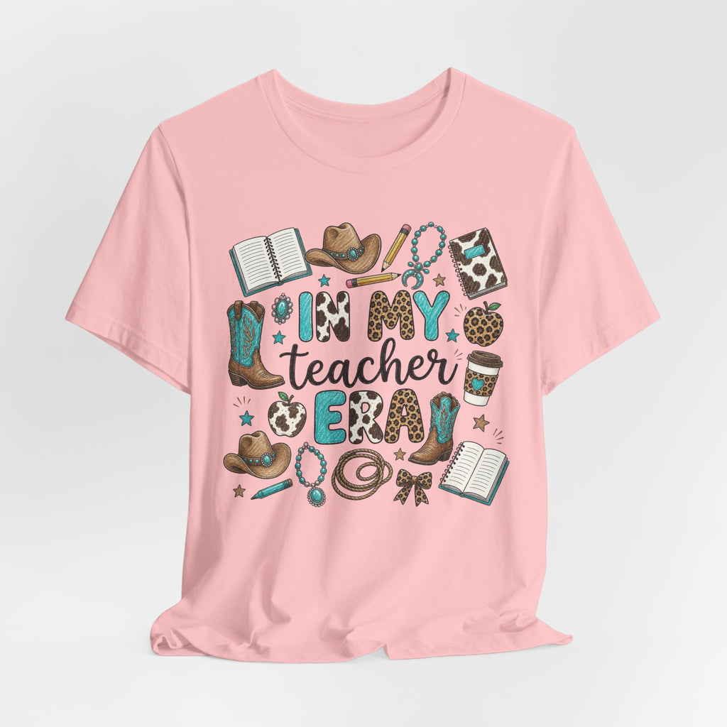 Teacher Era Tee — "In My Teacher Era" Country Cowgirl Western Graphic T‑Shirt