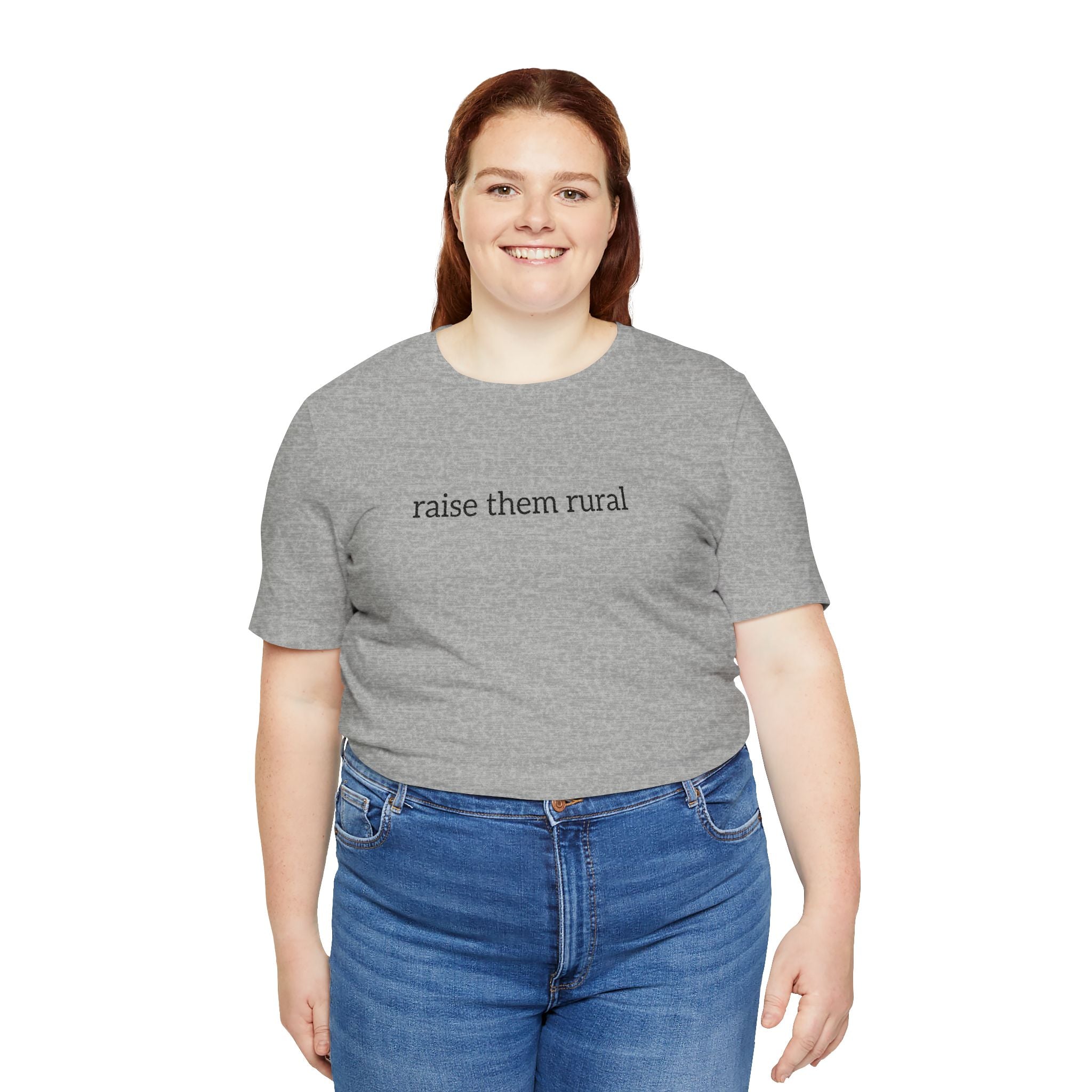 Raise Them Rural Tee — Rustic Farm Life Cotton Shirt