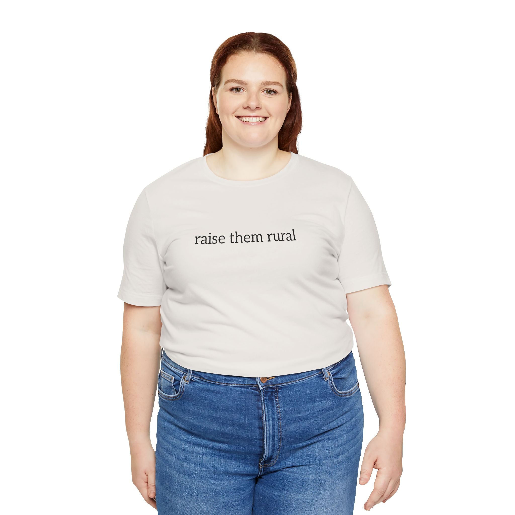 Raise Them Rural Tee — Rustic Farm Life Cotton Shirt