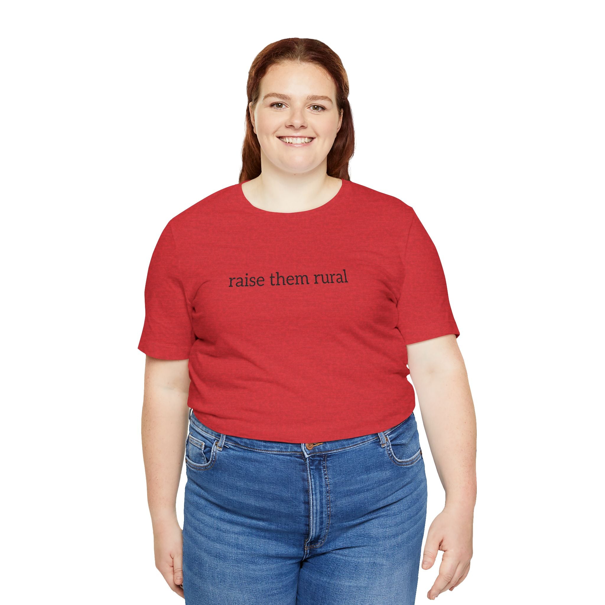 Raise Them Rural Tee — Rustic Farm Life Cotton Shirt