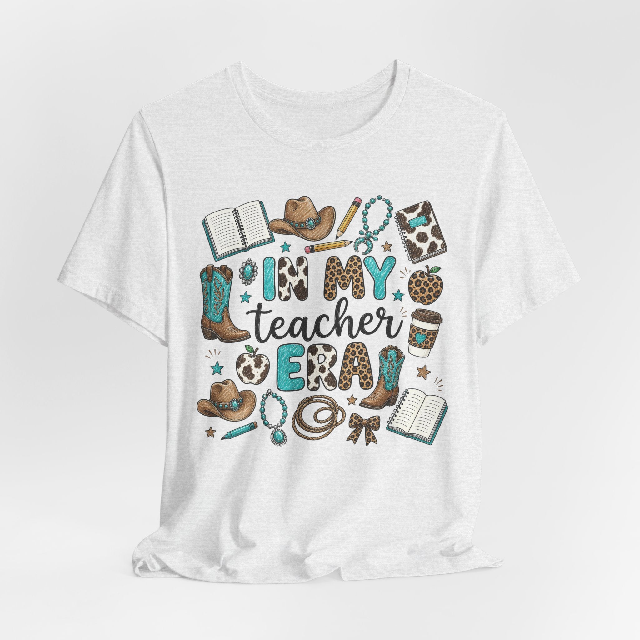 Teacher Era Tee — "In My Teacher Era" Country Cowgirl Western Graphic T‑Shirt
