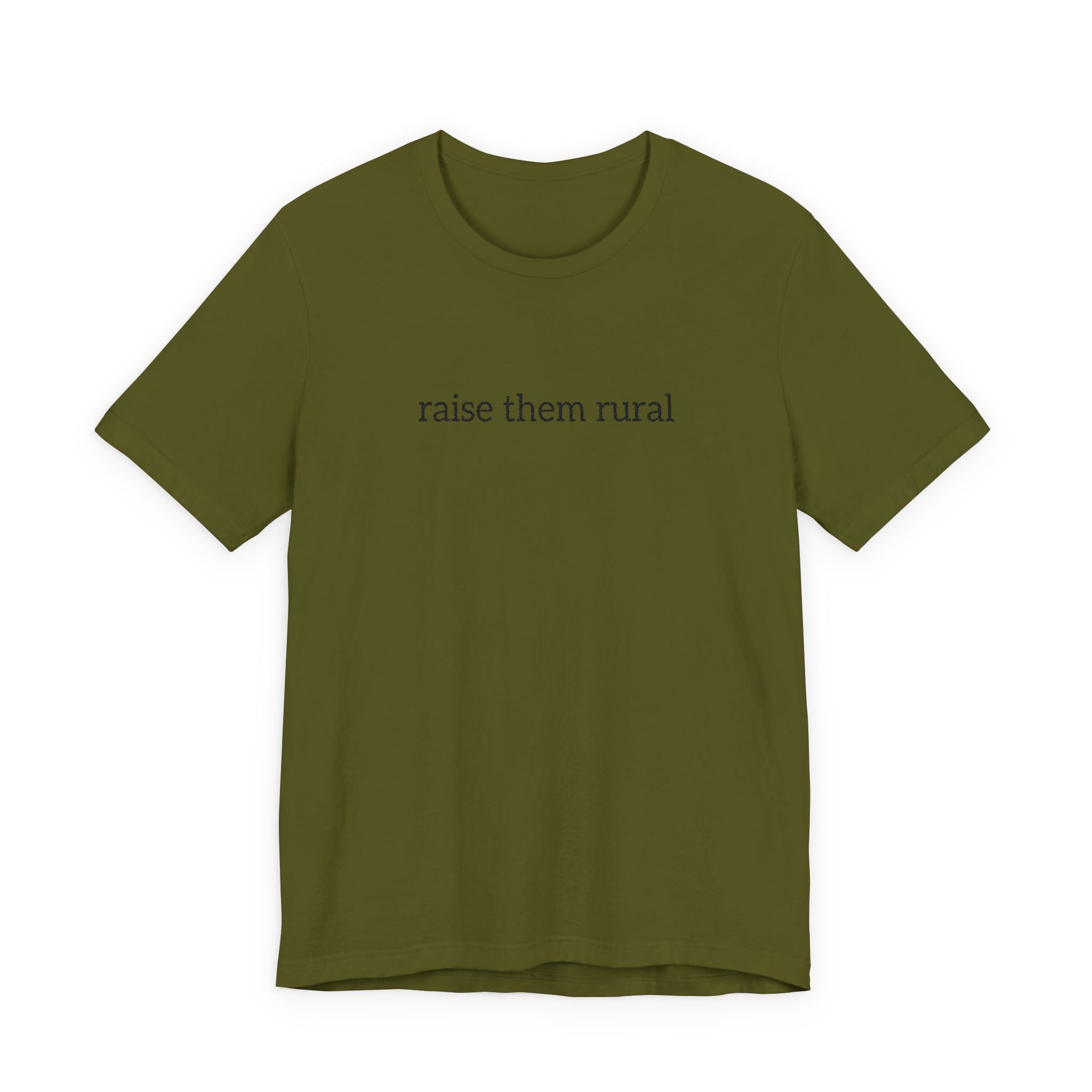 Raise Them Rural Tee — Rustic Farm Life Cotton Shirt