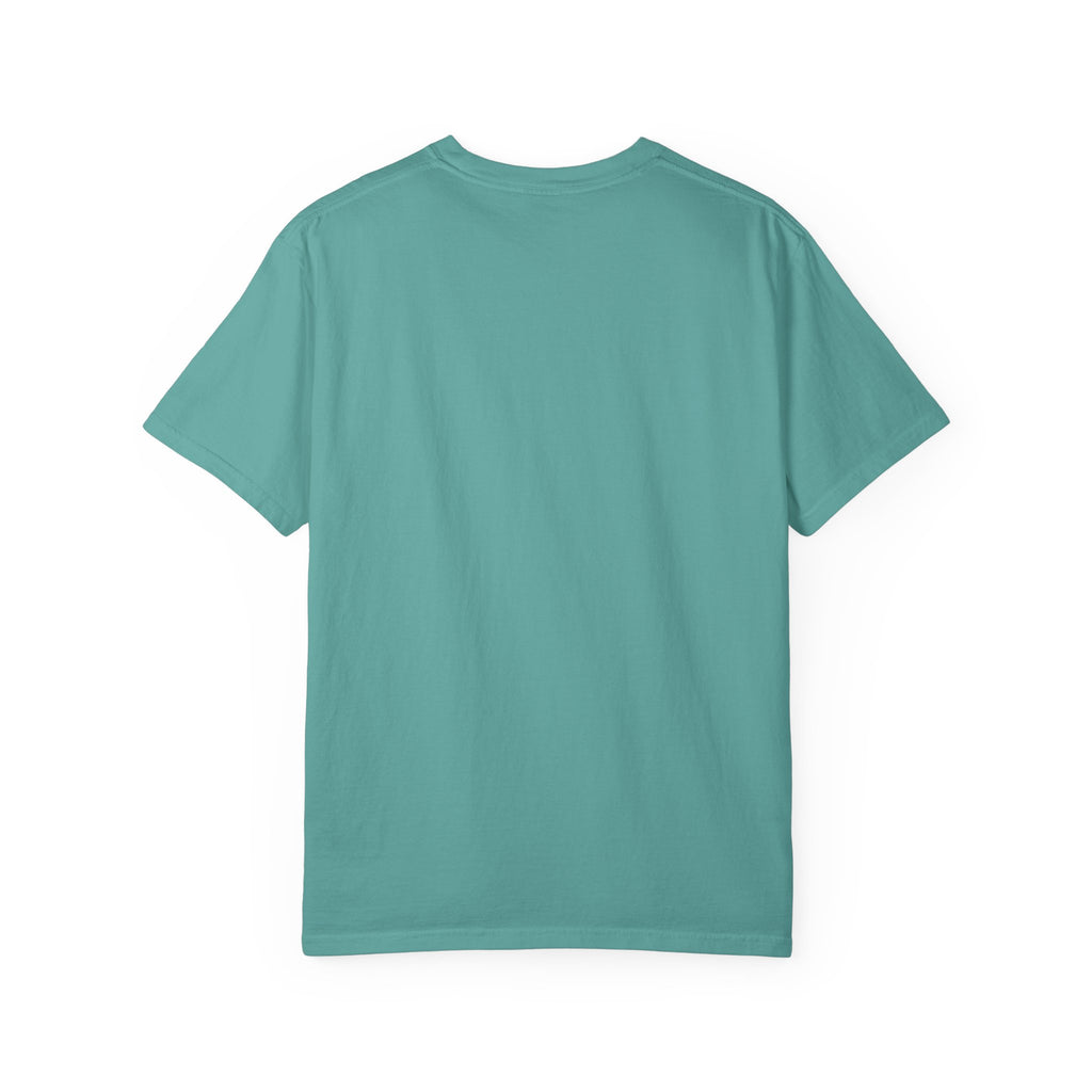 Pig Silhouette Star Quilting T-Shirt — Floral Farm Animal Tee