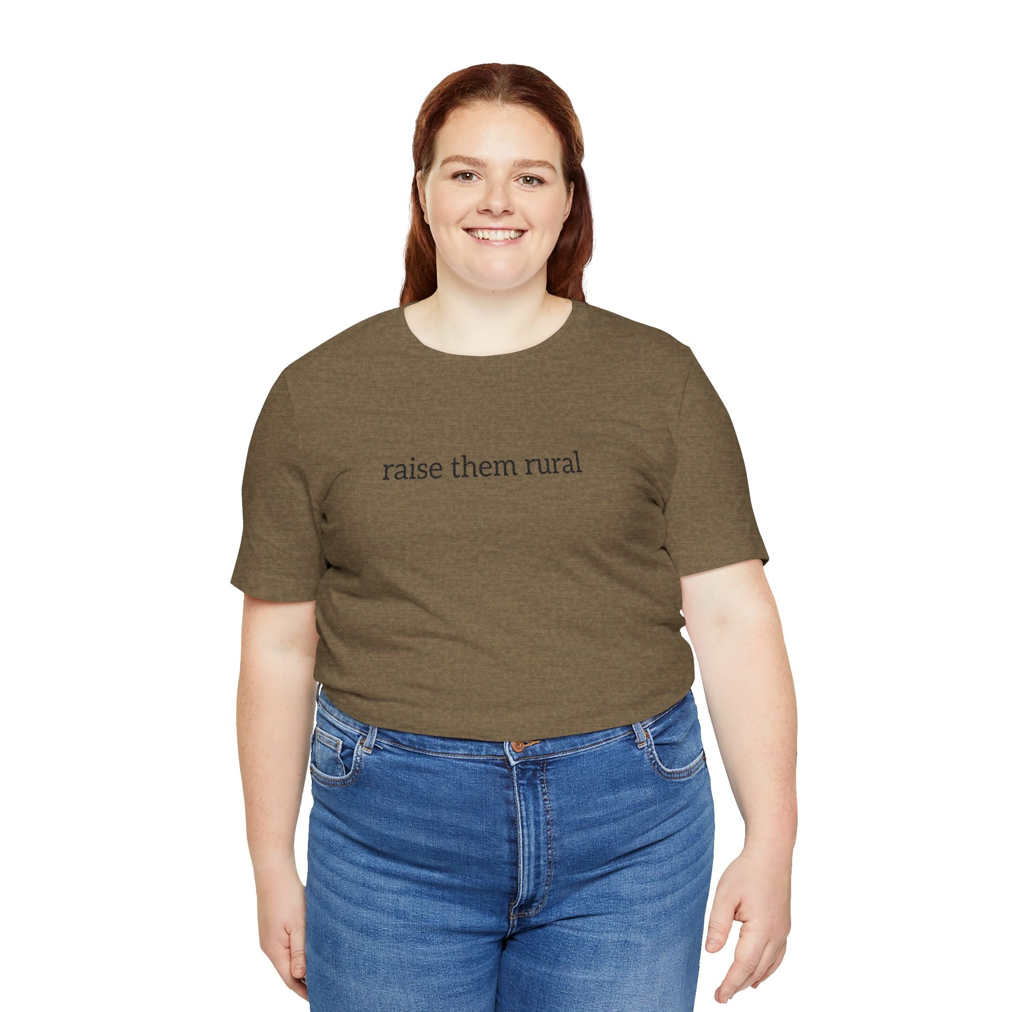 Raise Them Rural Tee — Rustic Farm Life Cotton Shirt