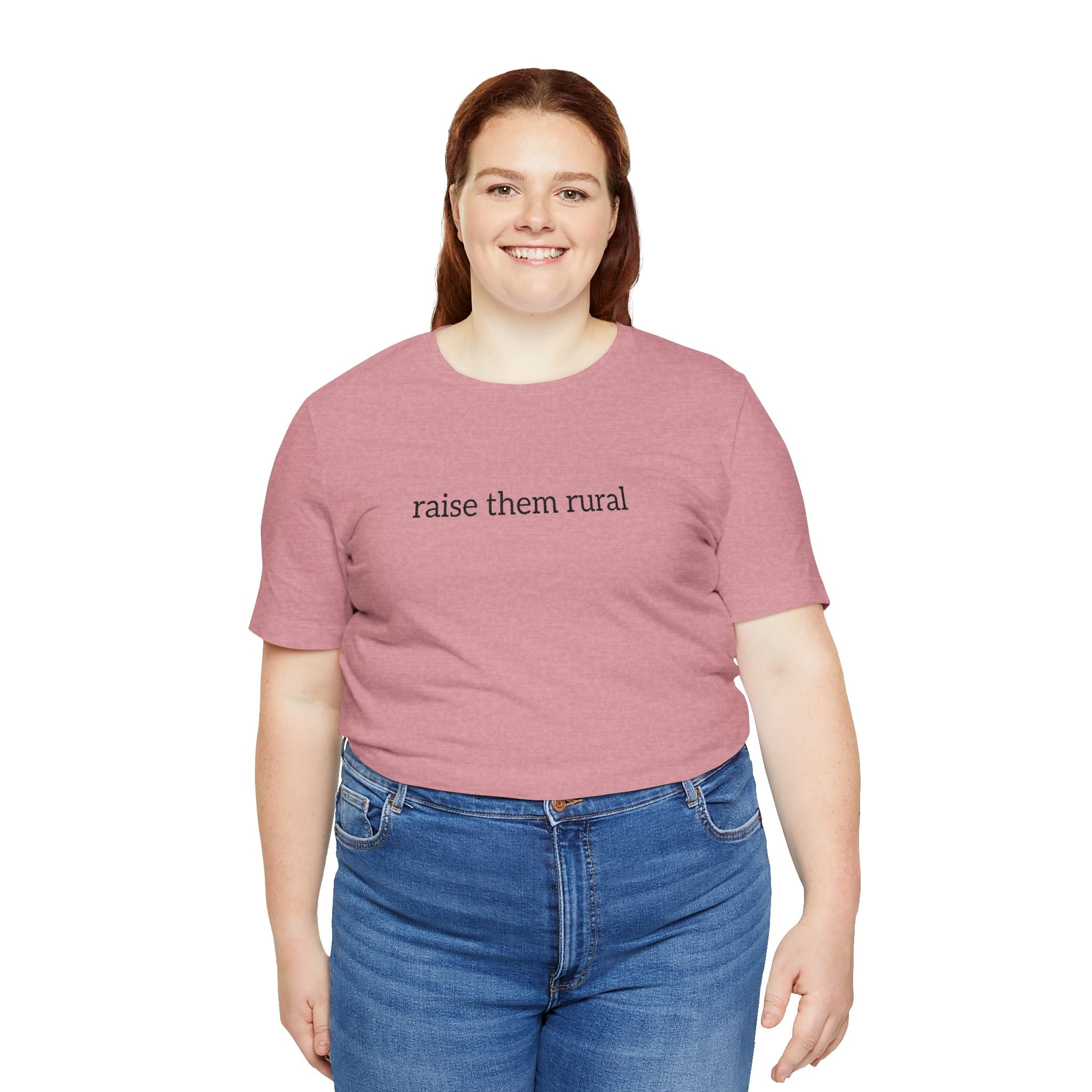 Raise Them Rural Tee — Rustic Farm Life Cotton Shirt