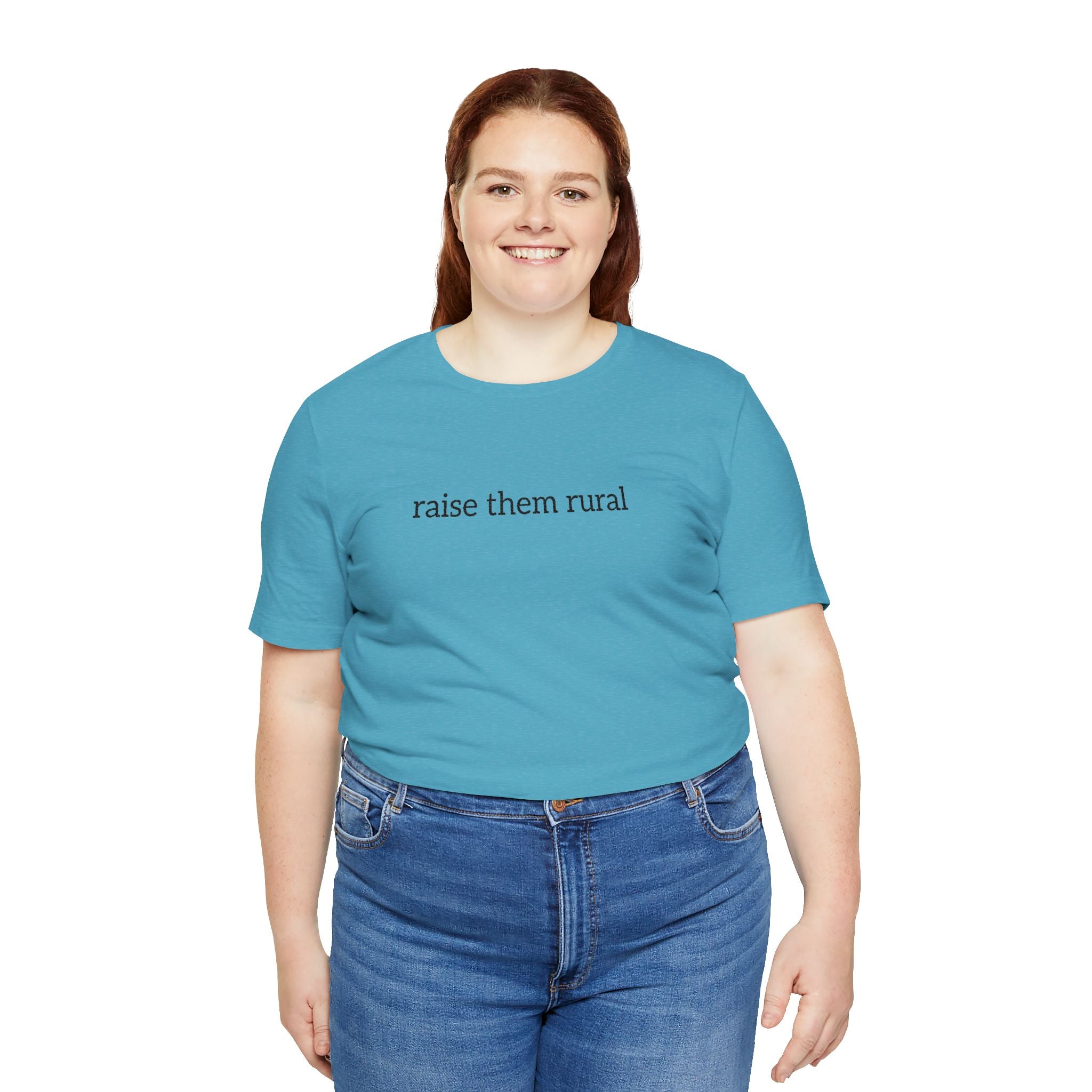 Raise Them Rural Tee — Rustic Farm Life Cotton Shirt