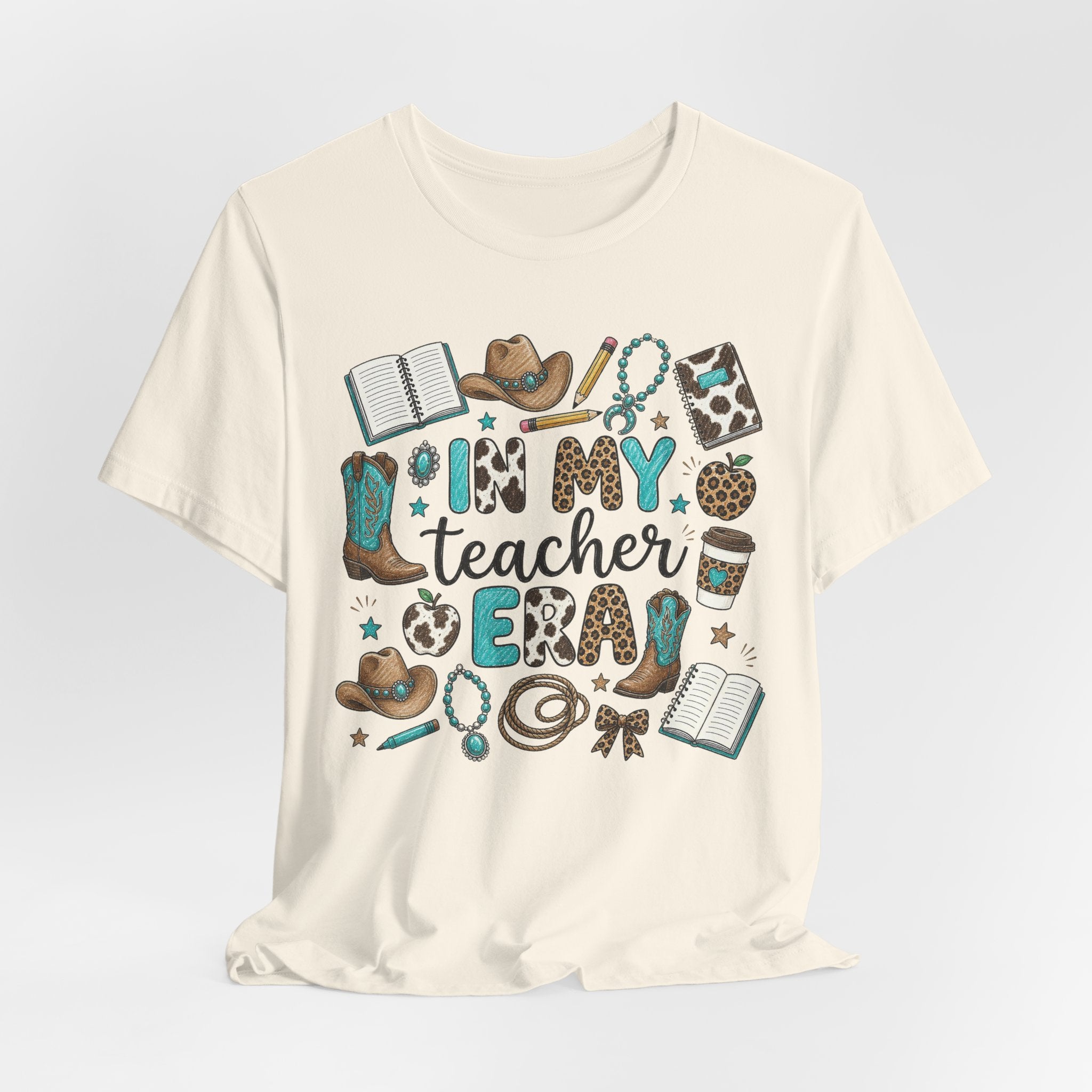 Teacher Era Tee — "In My Teacher Era" Country Cowgirl Western Graphic T‑Shirt