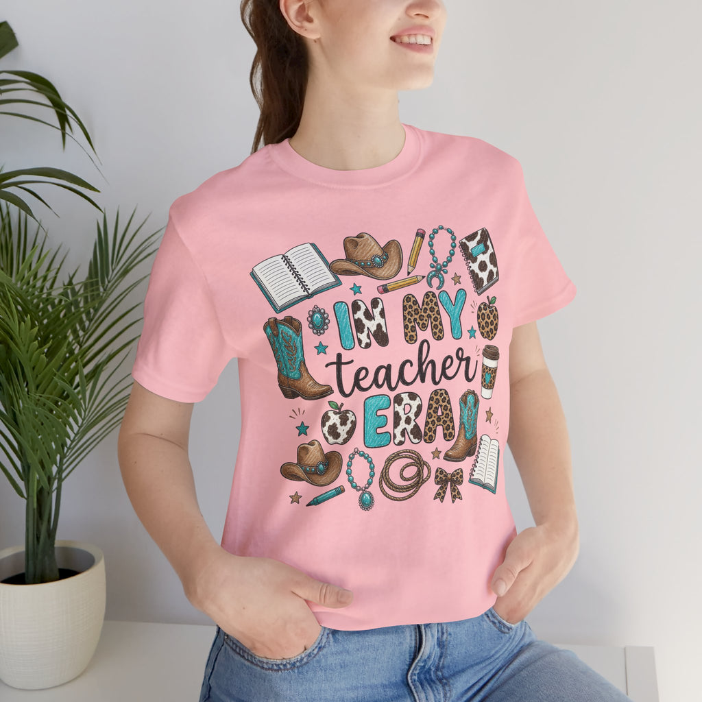 Teacher Era Tee — "In My Teacher Era" Country Cowgirl Western Graphic T‑Shirt