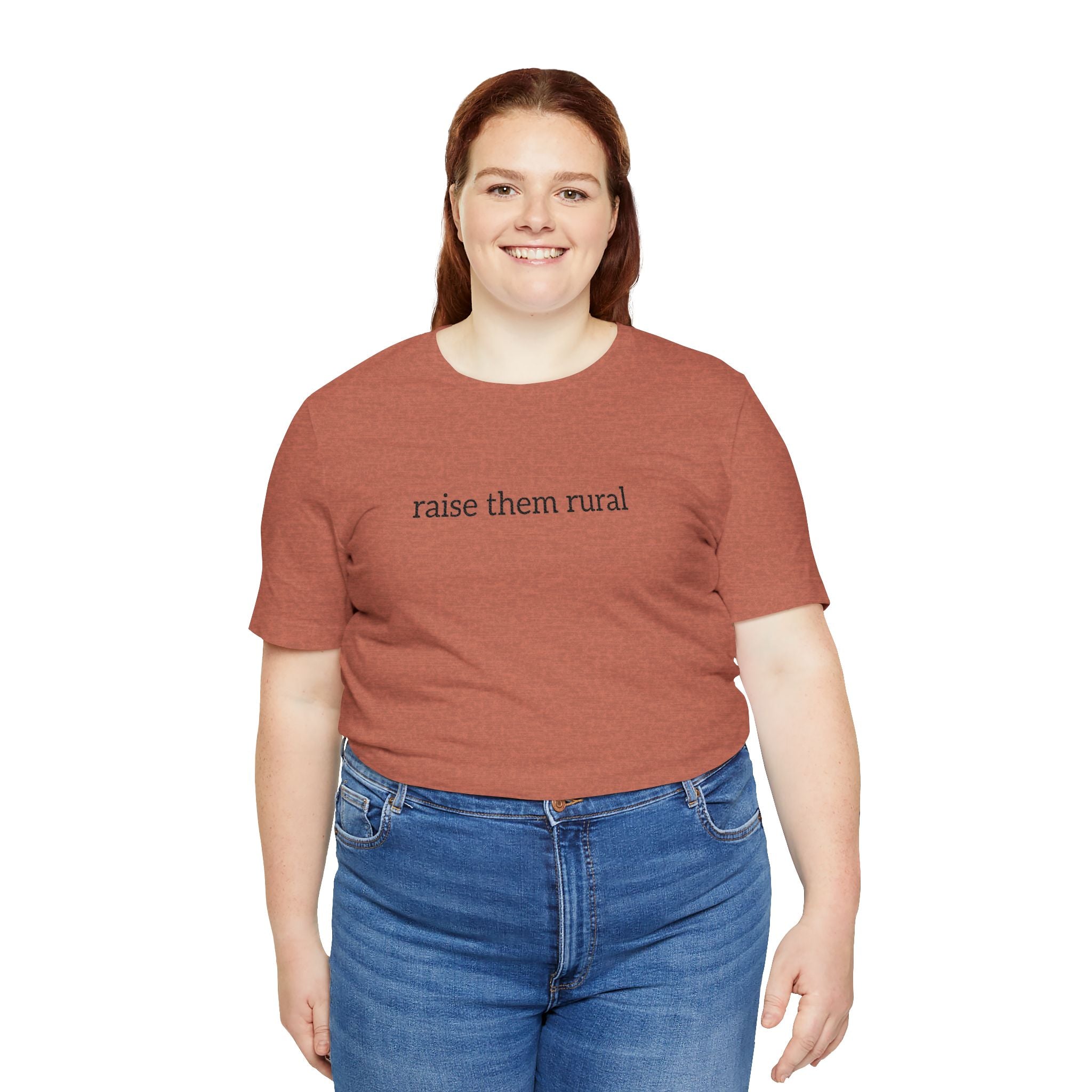 Raise Them Rural Tee — Rustic Farm Life Cotton Shirt