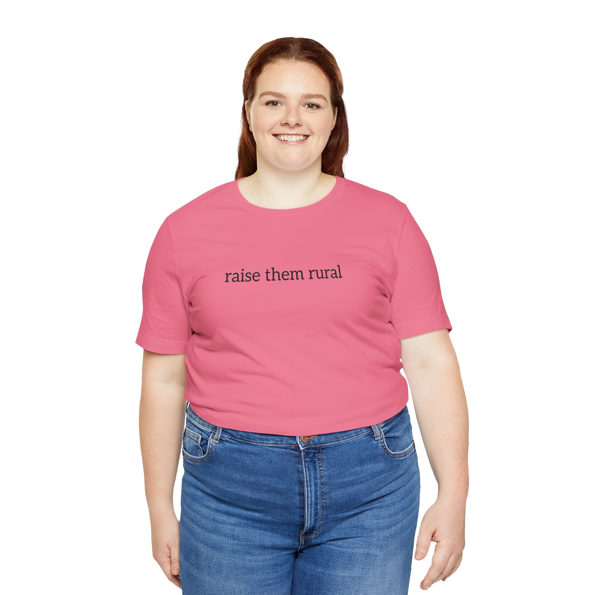 Raise Them Rural Tee — Rustic Farm Life Cotton Shirt