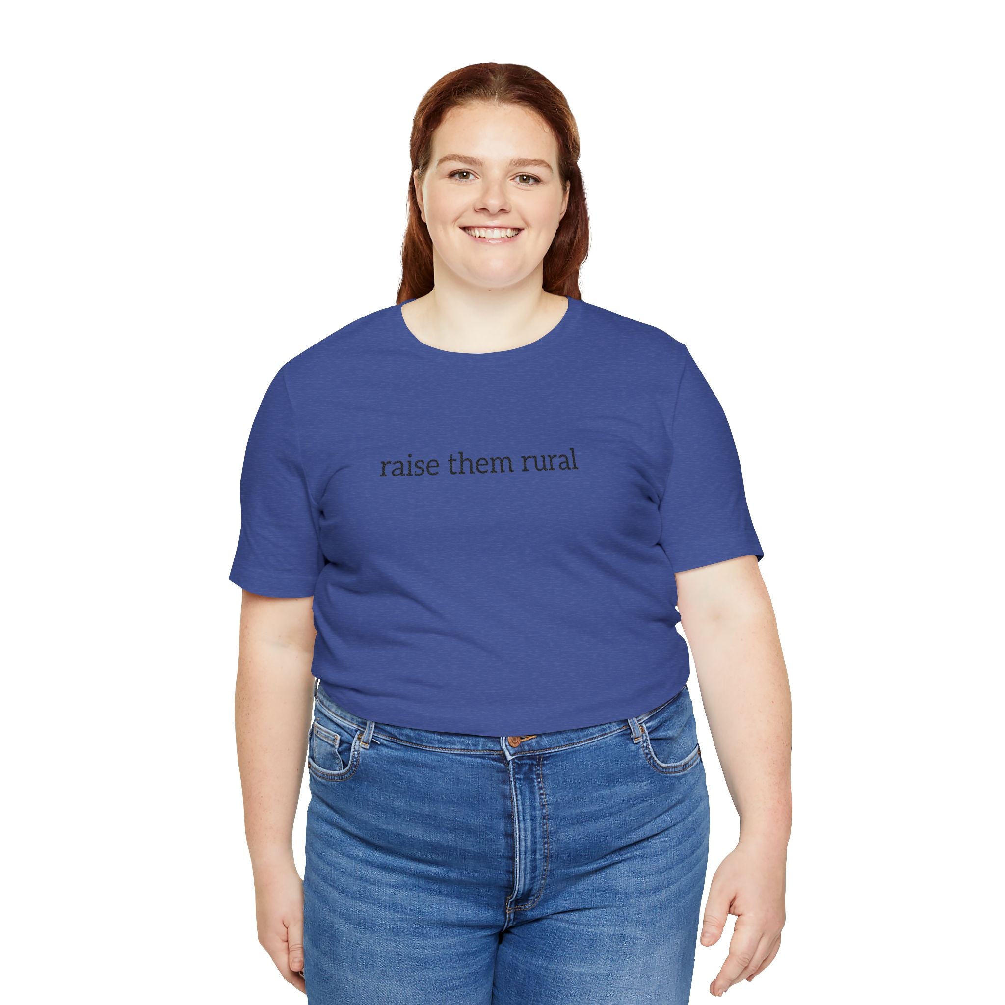 Raise Them Rural Tee — Rustic Farm Life Cotton Shirt
