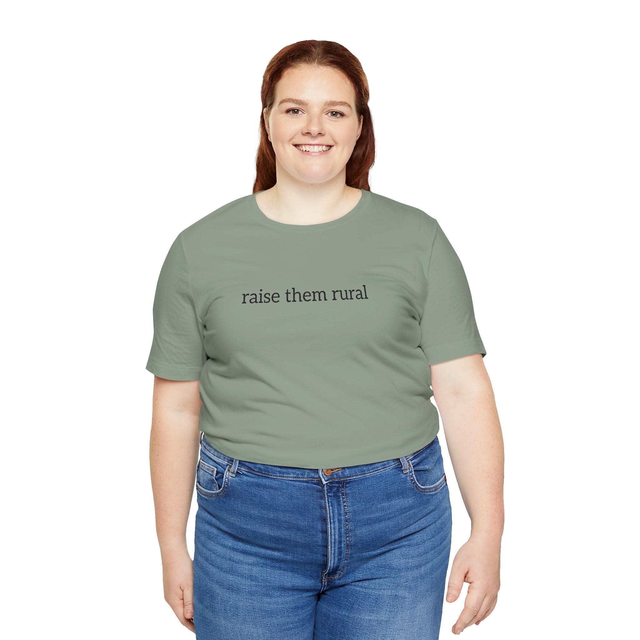 Raise Them Rural Tee — Rustic Farm Life Cotton Shirt