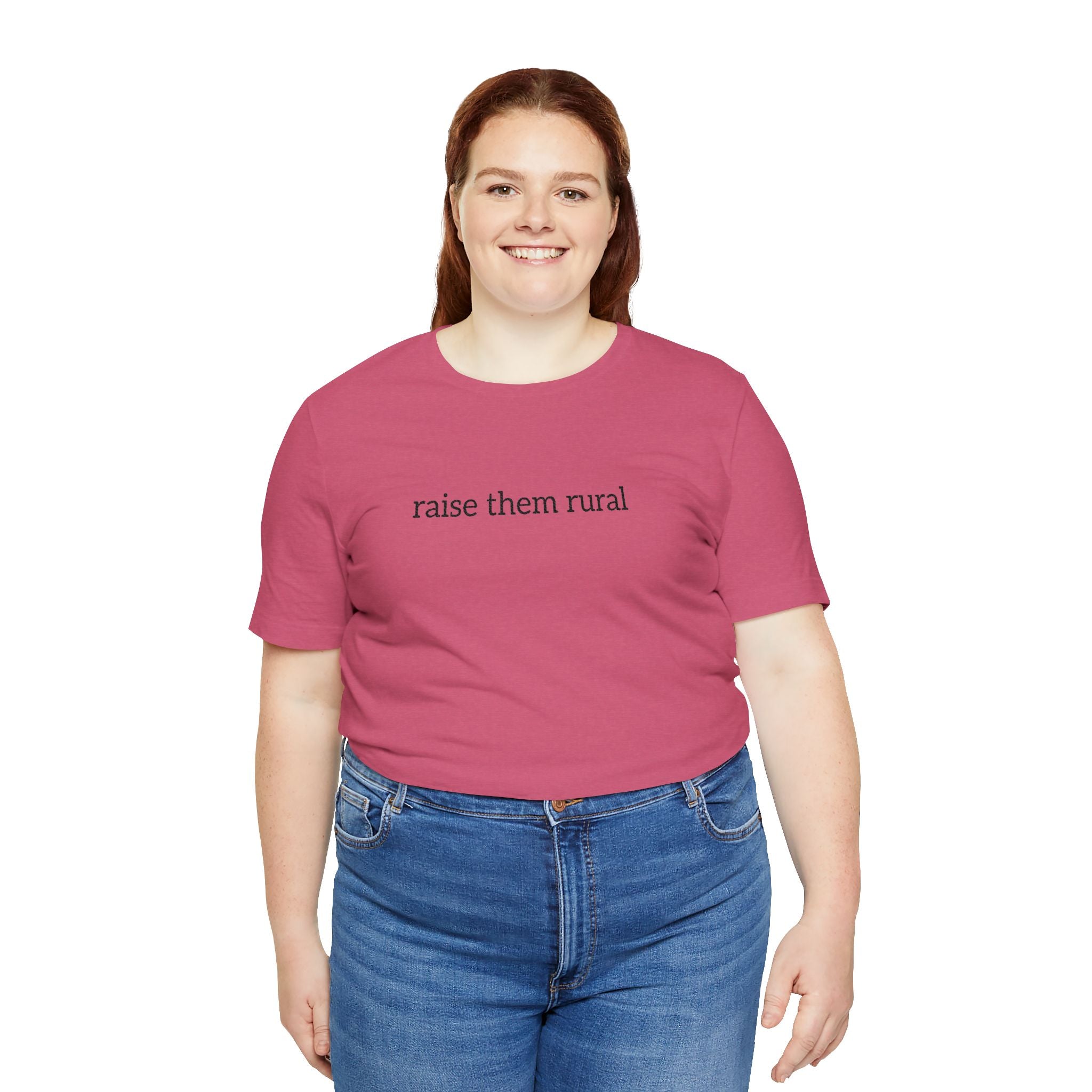 Raise Them Rural Tee — Rustic Farm Life Cotton Shirt