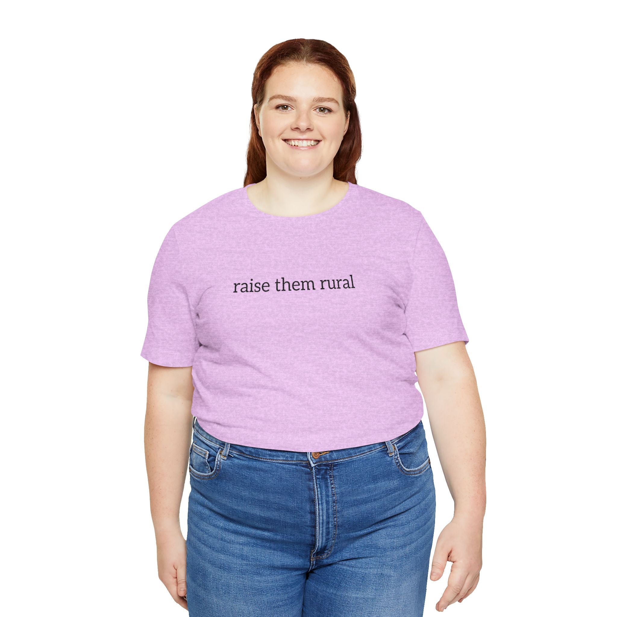 Raise Them Rural Tee — Rustic Farm Life Cotton Shirt