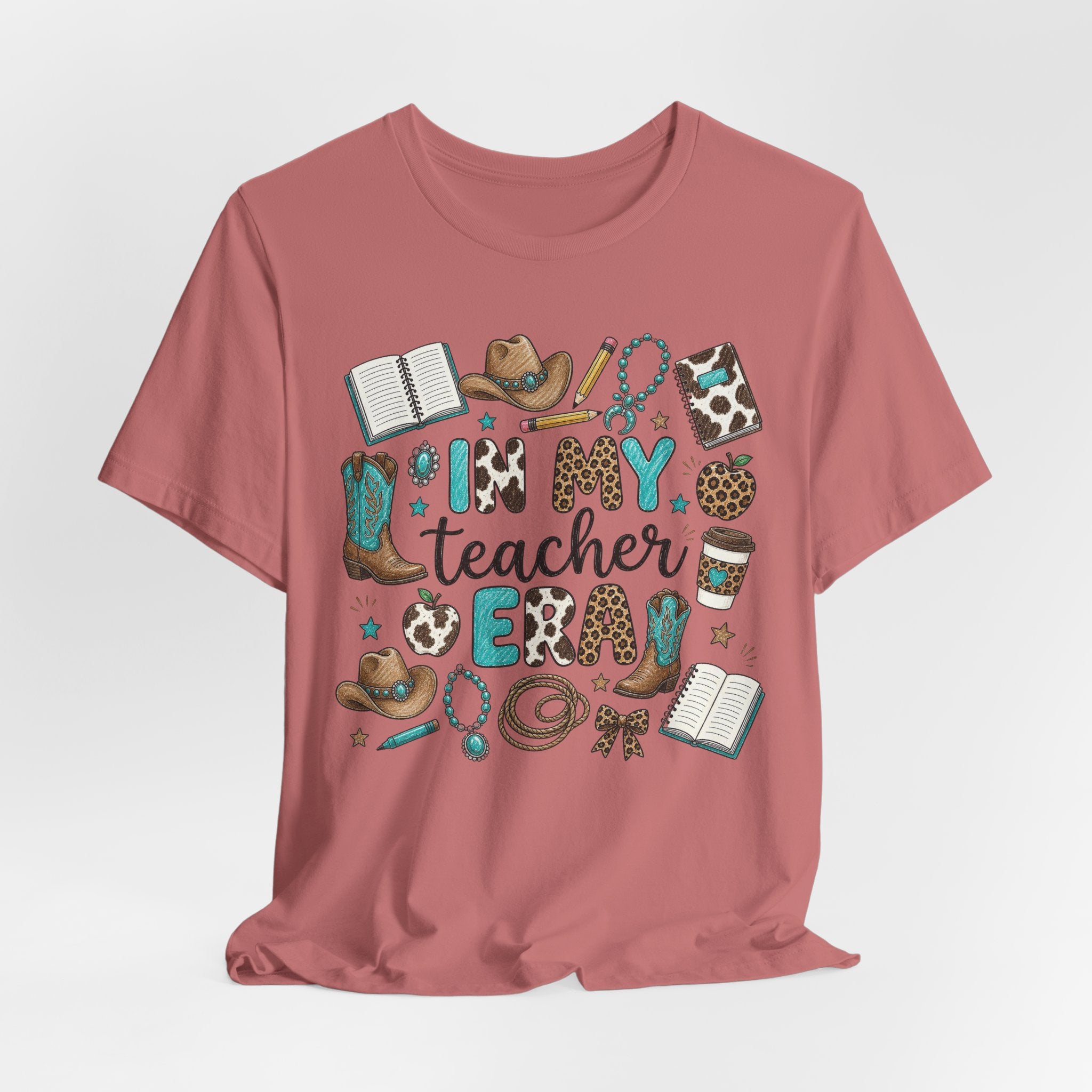 Teacher Era Tee — "In My Teacher Era" Country Cowgirl Western Graphic T‑Shirt