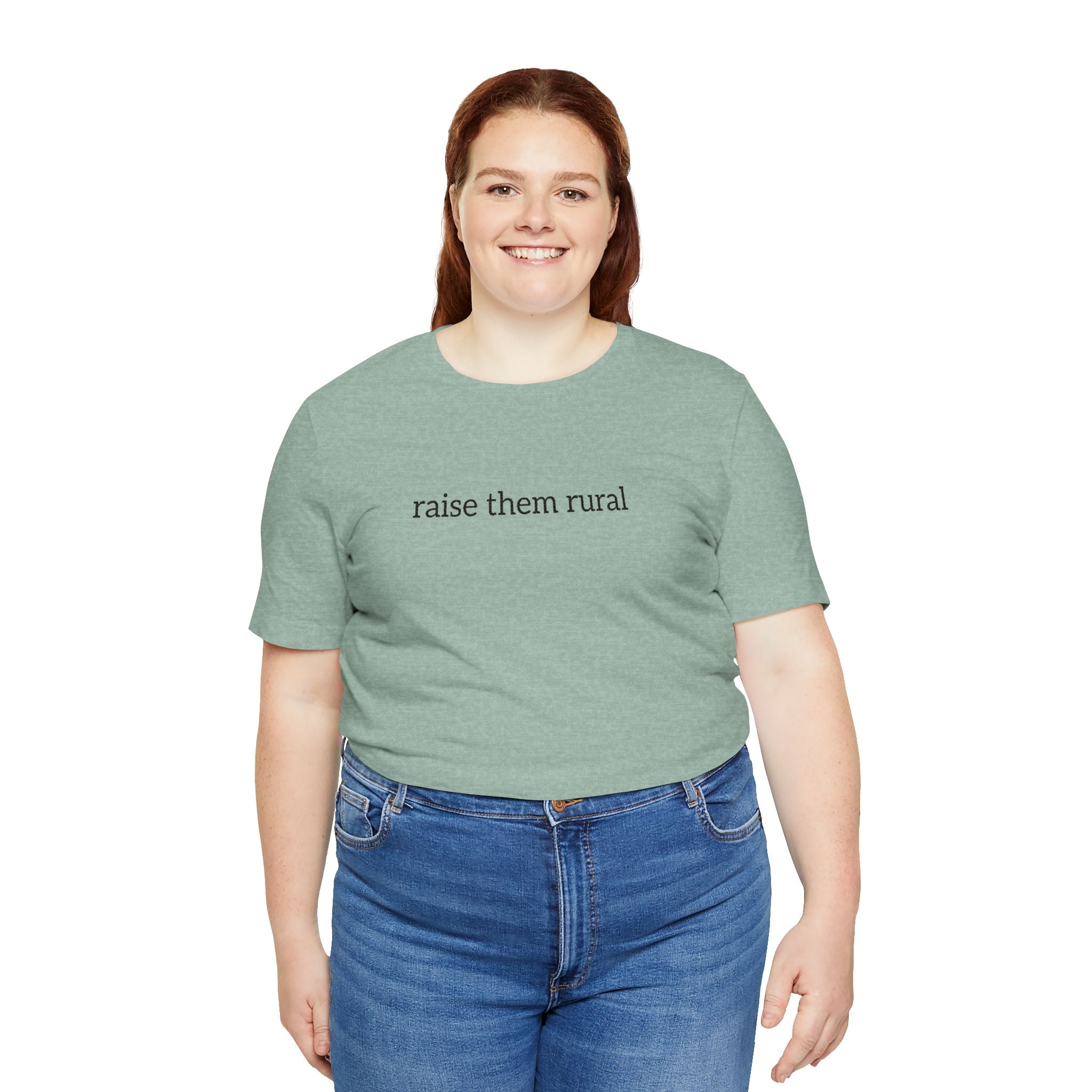 Raise Them Rural Tee — Rustic Farm Life Cotton Shirt