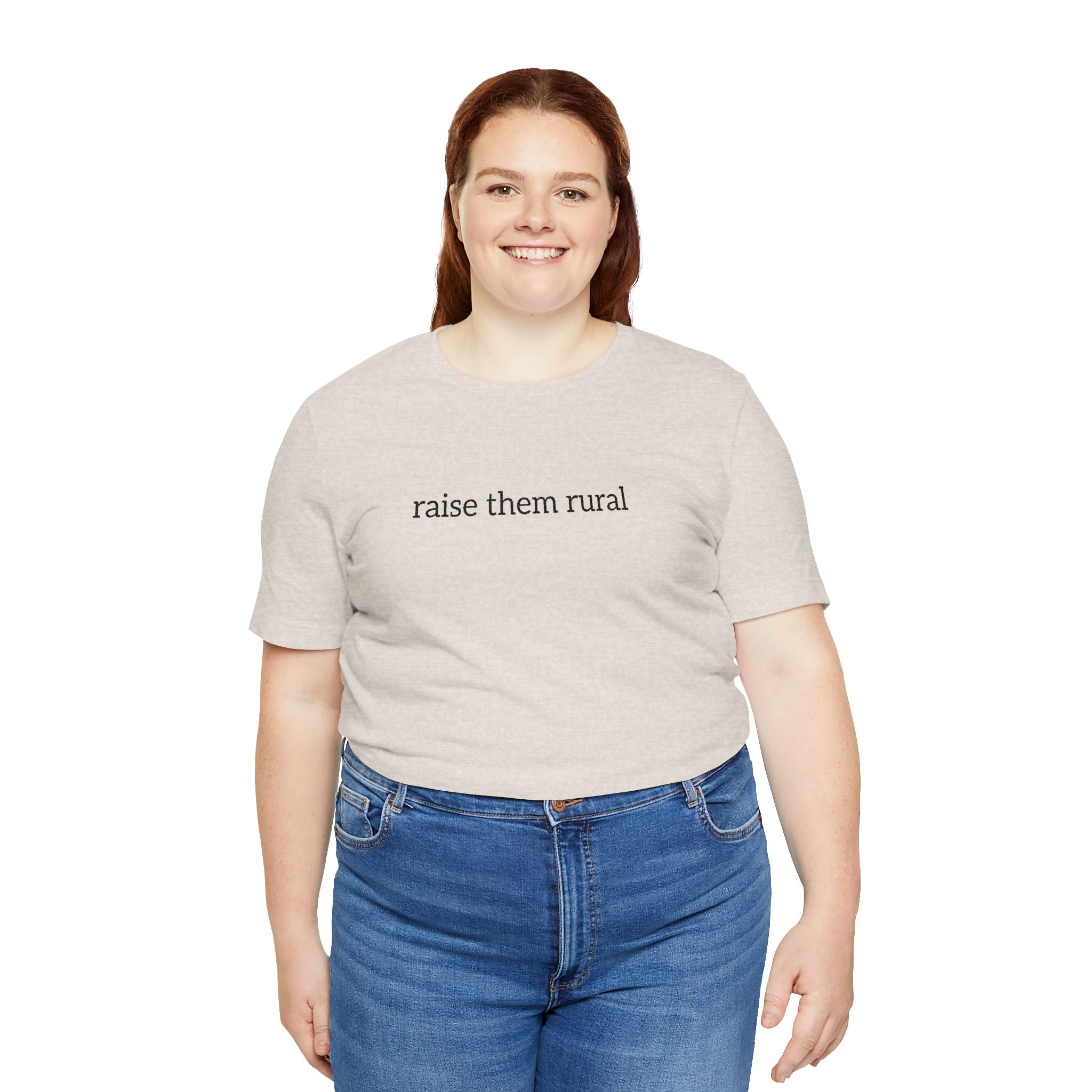Raise Them Rural Tee — Rustic Farm Life Cotton Shirt