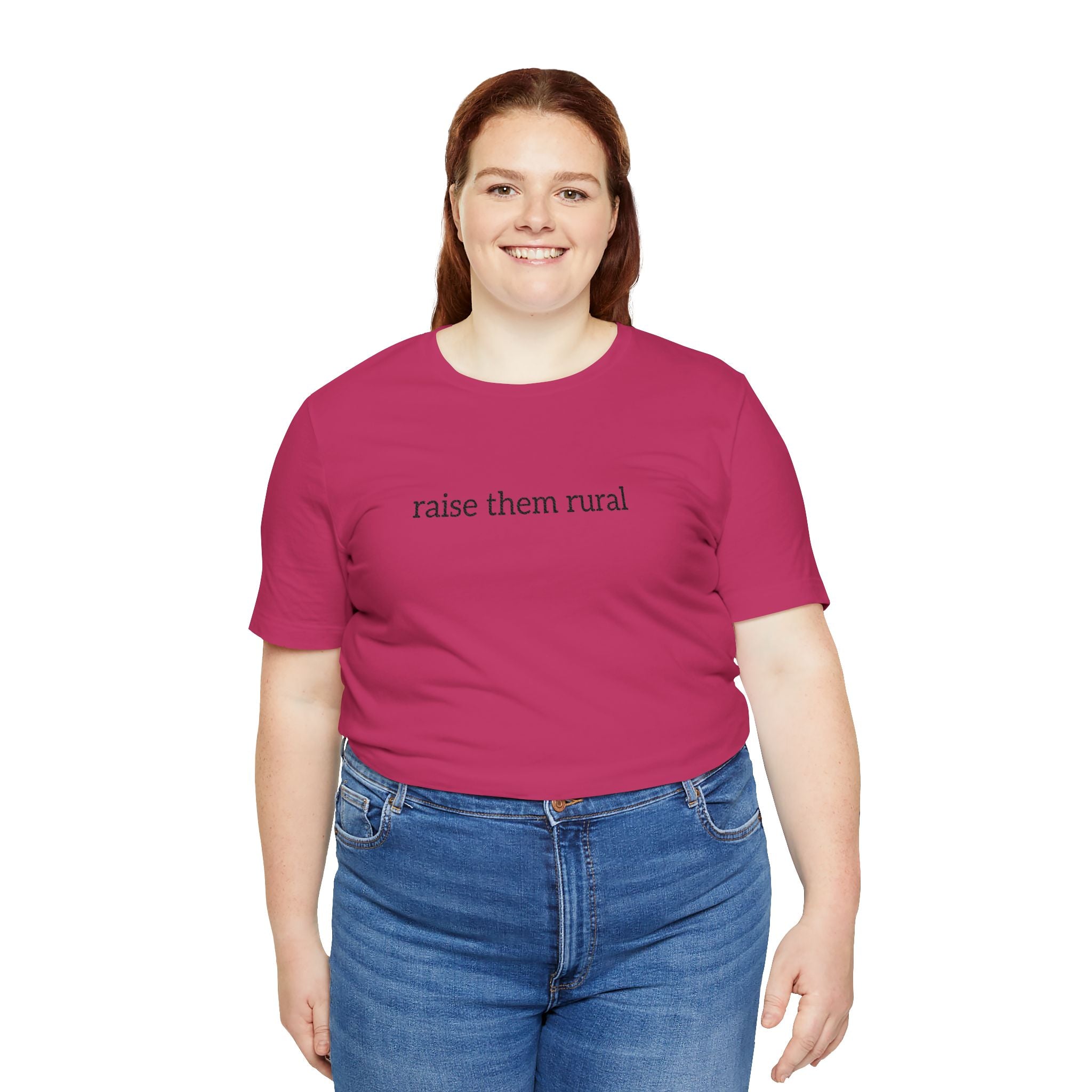 Raise Them Rural Tee — Rustic Farm Life Cotton Shirt